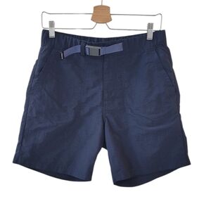 REI Navy Sahara Amphib Belted Hiking Shorts Size S